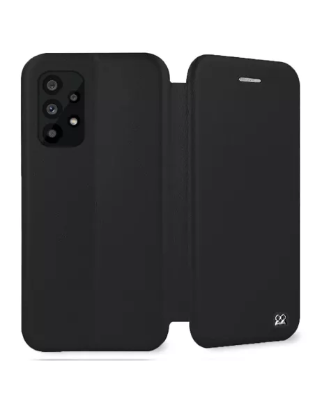 Samsung Galaxy A53 Leather Case Folio Clam - Black | Ibroz