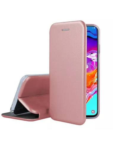 Samsung Galaxy A70 Leather Case Folio CLAM | Ibroz
