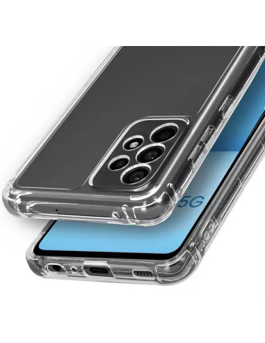 Samsung Galaxy A53 Shockproof Case + 9H Screen Protector Pack - Tran...