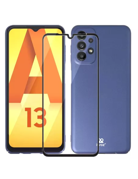 Samsung Galaxy A13 (4G) Coque ABS Ultra Fine + Protection Ecran (5D...