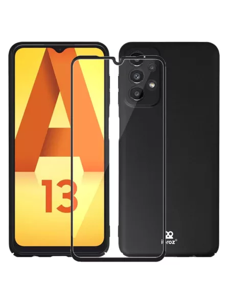 Samsung Galaxy A13 (4G) Coque ABS Ultra Fine + Protection Ecran (5D...