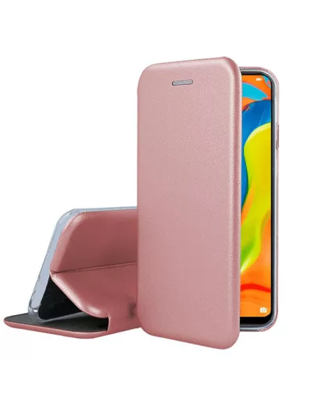 Huawei P30 Lite Etui folio cuir CLAM | Ibroz