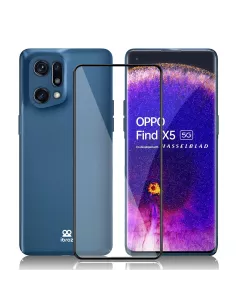 Oppo Find X5 Ultra Thin ABS Case + Screen Protector (5D) - 9H - Bl...