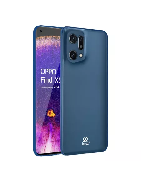 Oppo Find X5 Ultra Thin ABS Case + Screen Protector (5D) - 9H - Bl...