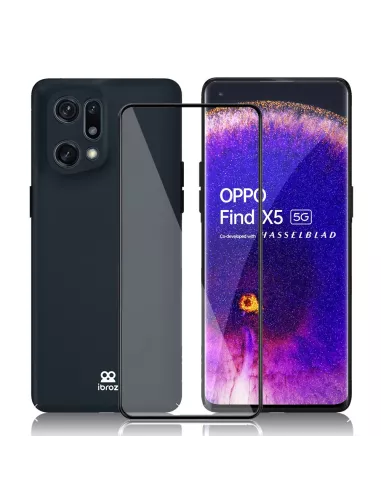 Oppo Find X5 Ultra Thin ABS Case + Screen Protector (5D) - 9H - No...