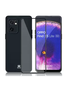 Oppo Find X5 Lite Coque ABS Ultra Fine + Protection Ecran (5D) - 9H...