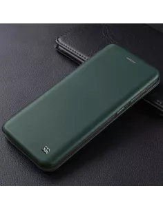 Oppo A76 Etui Cuir Folio Clam - Vert Sequoia | Ibroz 2