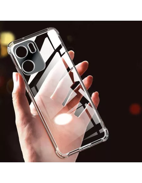 Oppo A96 Shockproof Case + 9H Screen Protector Pack - Transparent | ...
