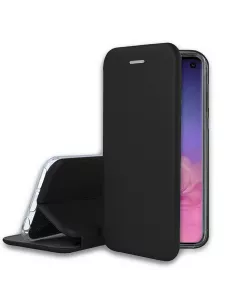 Samsung Galaxy S10 Etui Cuir Folio CLAM | Ibroz