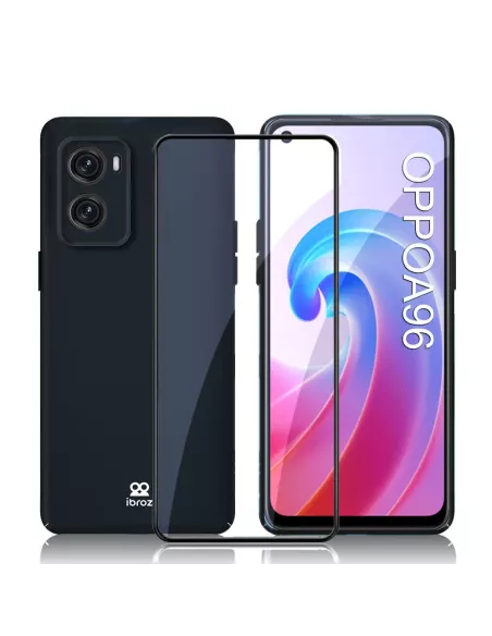 Oppo A96 Coque ABS Ultra Fine + Protection Ecran (5D) - 9H | Ibroz