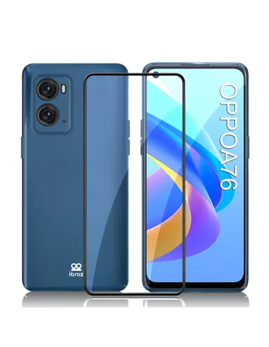Oppo A76 Coque ABS Ultra Fine + Protection Ecran (5D) - 9H | Ibroz