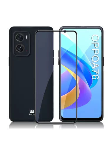 Oppo A76 Coque ABS Ultra Fine + Protection Ecran (5D) - 9H | Ibroz
