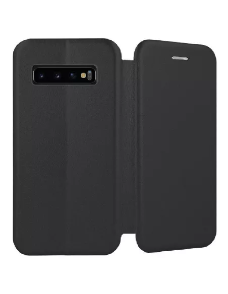 Samsung Galaxy S10 Etui Cuir Folio CLAM | Ibroz