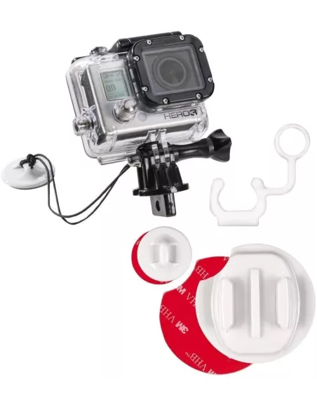 Fixation kit sécurité sur Surf, Paddle, Canoë, Kite Surf pour Gopro...