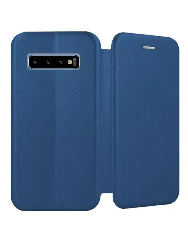 Samsung Galaxy S10 Etui Cuir Folio CLAM | Ibroz