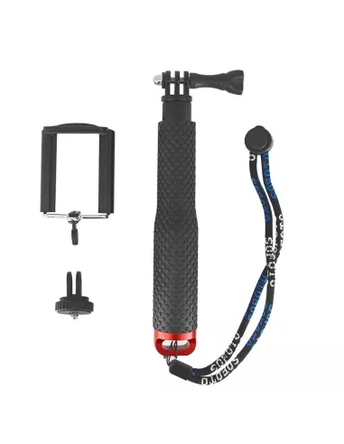 Perche monopod Selfie pour Vidéos, Vlogs Gopro et Smartphones | Ibroz