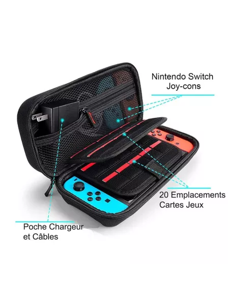 Sacoche, housse, valise de transport pour Nintendo Switch / Switch ...
