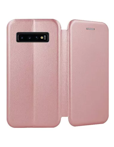 Samsung Galaxy S10 Etui Cuir Folio CLAM | Ibroz
