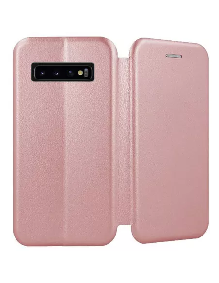 Samsung Galaxy S10 Leather Case Folio CLAM | Ibroz