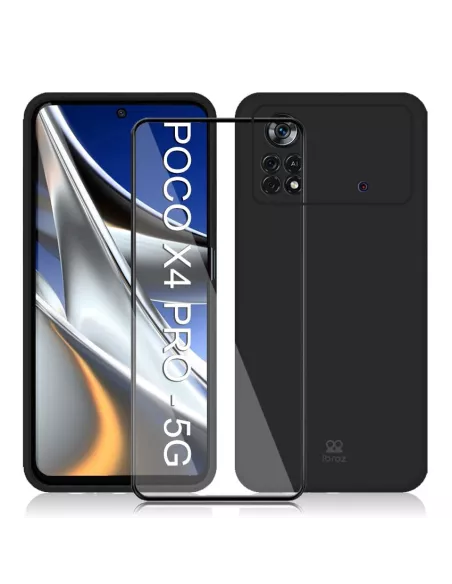 Xiaomi Poco X4 Pro (5G) Coque LSR Liquid Silicone + Protection écra...