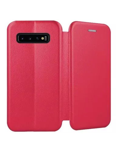 Samsung Galaxy S10 Etui Cuir Folio CLAM | Ibroz