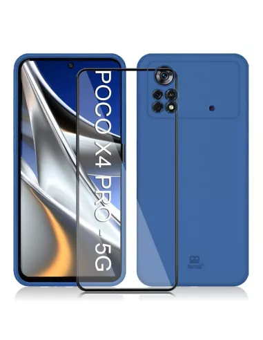 Xiaomi Poco X4 Pro (5G) LSR Liquid Silicone Case + Skin Protection...