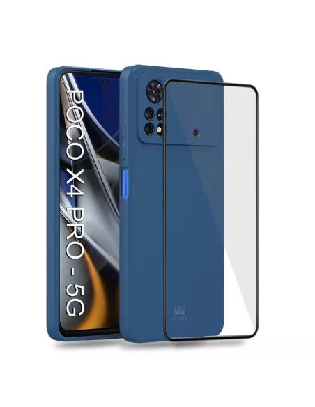 Xiaomi Poco X4 Pro (5G) LSR Liquid Silicone Case + Skin Protection...