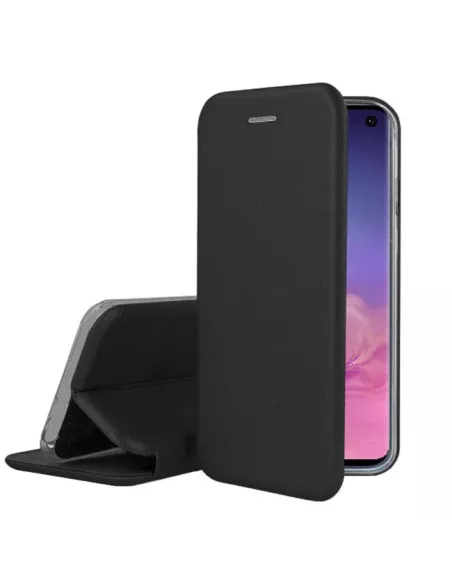 Samsung Galaxy S10e Etui Cuir Folio CLAM | Ibroz