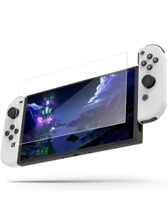Premium screen protector (x2) in tempered glass 9H Nintendo Switch OL... 2