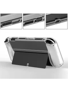 Nintendo Swich OLED protective case + Joy-con case - Transpare... 2