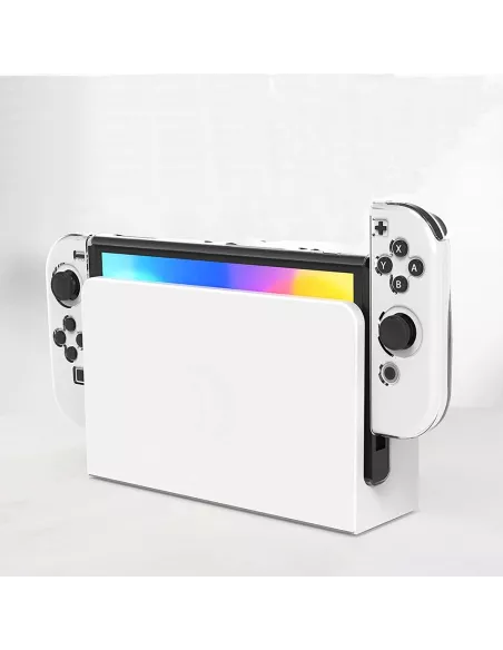 Coque de protection + coque Joy-con Nintendo Swich OLED - Transpare...