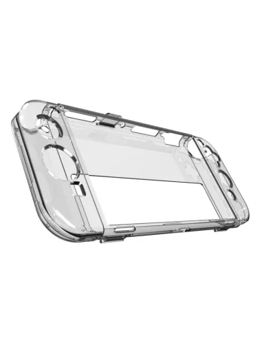 Coque de protection + coque Joy-con Nintendo Swich OLED - Transpare...
