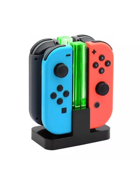 Station socle de charge pour manettes Joy-con et Switch Pro Nintend...