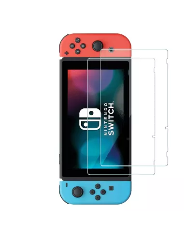 Protection écran Premium (x2) en verre trempé 9H Nintendo Switch | ...