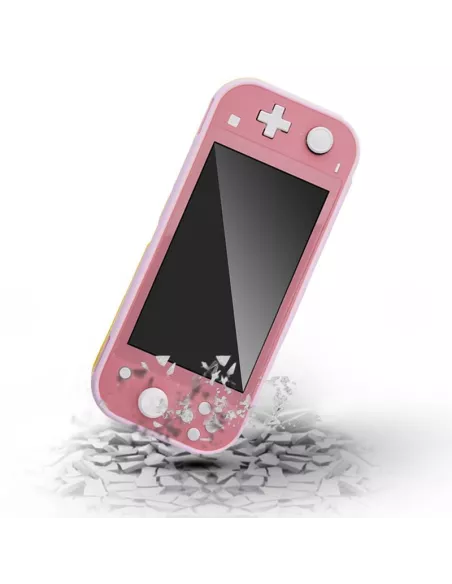 Coque Housse de Protection Silicone Rubber Nintendo Switch Lite - R...