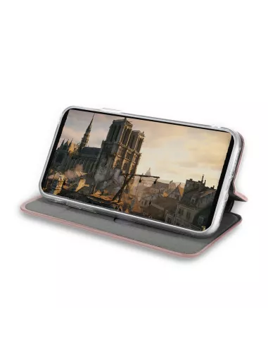 Samsung Galaxy S10e Etui Cuir Folio CLAM | Ibroz