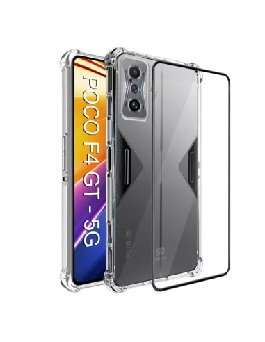 Xiaomi Poco F4 GT (5G) Pack Coque antichocs + Protection Ecran 9H -...