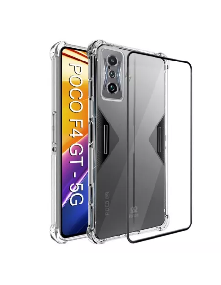 Xiaomi Poco F4 GT (5G) Pack Coque antichocs + Protection Ecran 9H -...