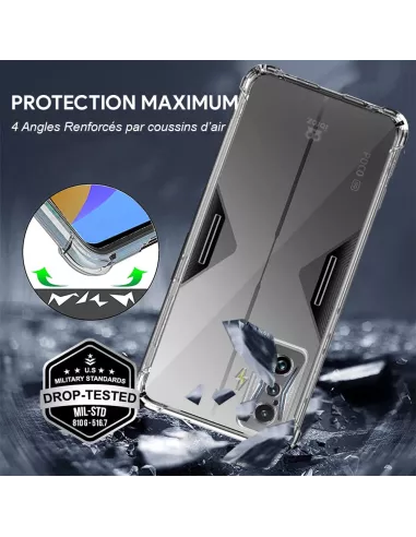 Xiaomi Poco F4 GT (5G) Pack Coque antichocs + Protection Ecran 9H -...