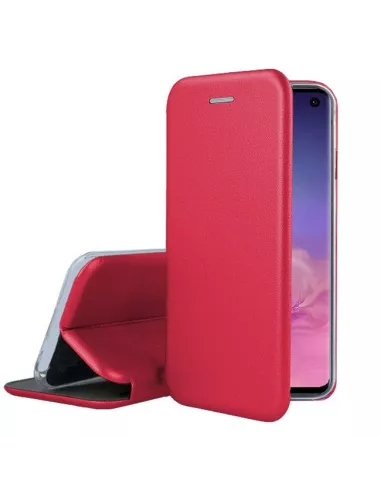 Samsung Galaxy S10e Leather Case Folio CLAM | Ibroz