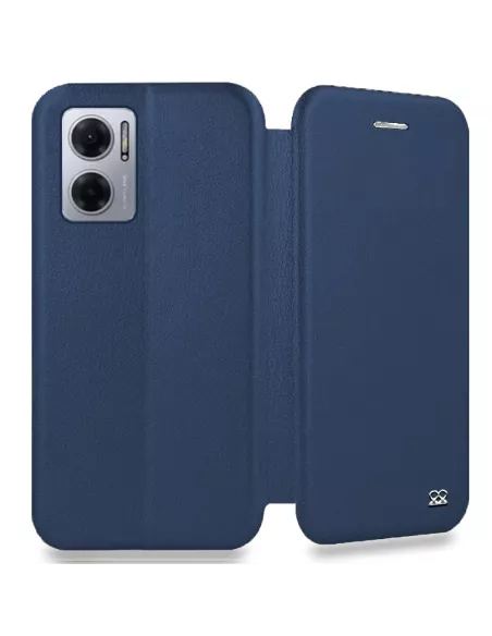 Xiaomi Poco M4 (5G) Leather Case Folio Clam - Cosmos Blue | Ibroz