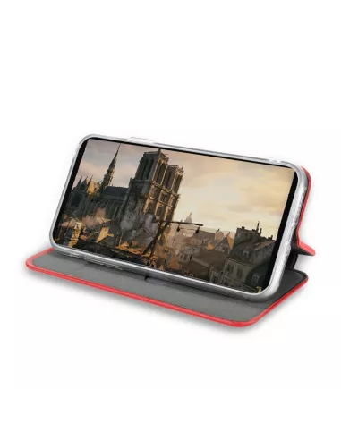 Samsung Galaxy S10e Etui Cuir Folio CLAM | Ibroz