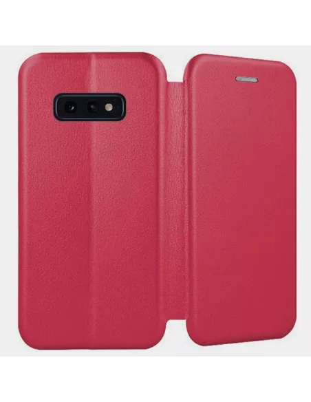 Samsung Galaxy S10e Etui Cuir Folio CLAM | Ibroz