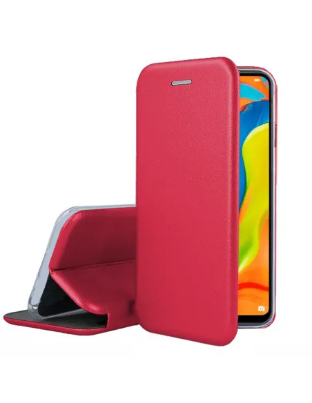 Huawei P30 Lite Leather folio case CLAM | Ibroz