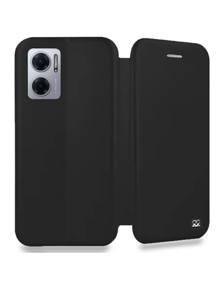 Xiaomi Poco M4 (5G) Etui Cuir Folio Clam - Noir | Ibroz