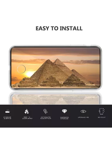 Galaxy S10 Inoglass tempered glass shell + 9H tempered glass | Ibroz