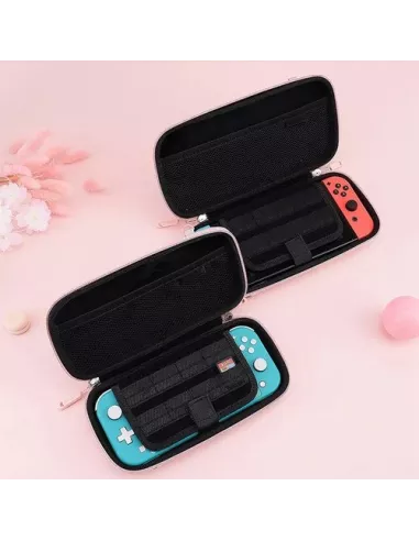 Sacoche de rangement "Patte de Chat" pour Nintendo Switch Lite - Ro...