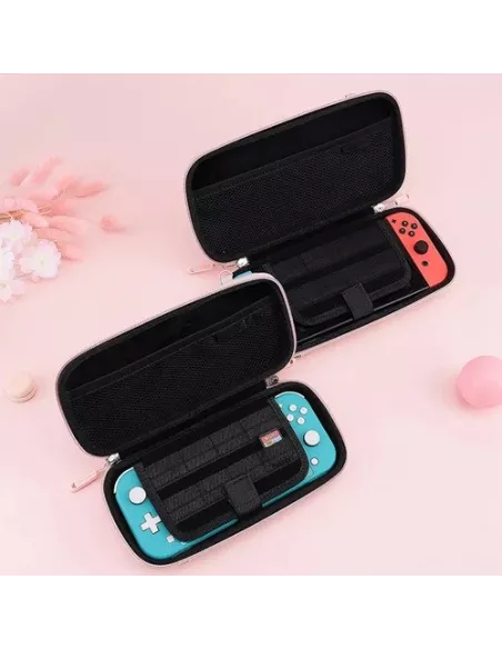Sacoche de rangement "Patte de Chat" pour Nintendo Switch Lite - Ro...