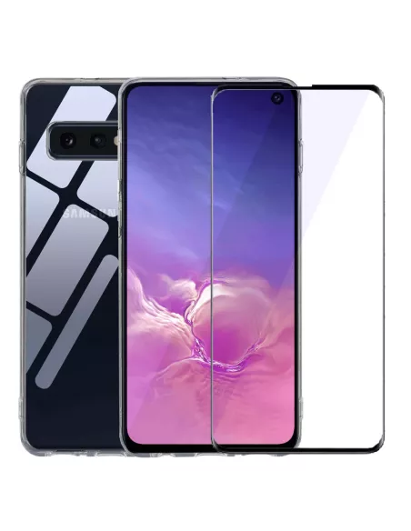Galaxy S10 Inoglass tempered glass shell + 9H tempered glass | Ibroz