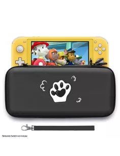 Sacoche de rangement "Patte de Chat" pour Nintendo Switch Lite - No...